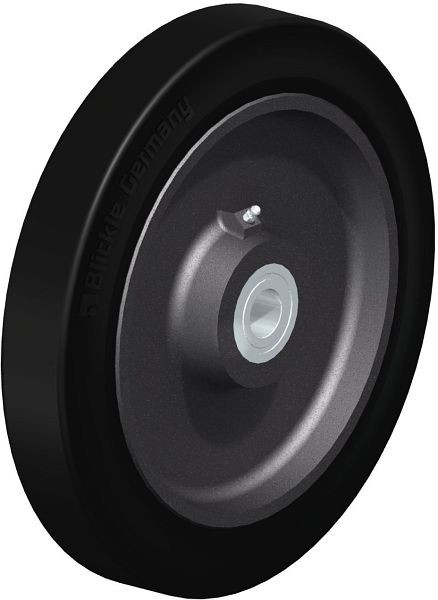 Blickle GEV 360/30K Rad aus Elastik-Vollgummi, Schwarz, 608133