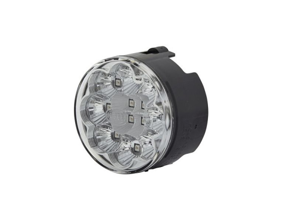 HELLA Blinkleuchte, LED, 12V, Einbau/Schraubanschluss, Lichtscheibenfarbe: glasklar, hinten/links/rechts, mit Blinkleuchtenausfallkontrolle, 2BA 009 001-431