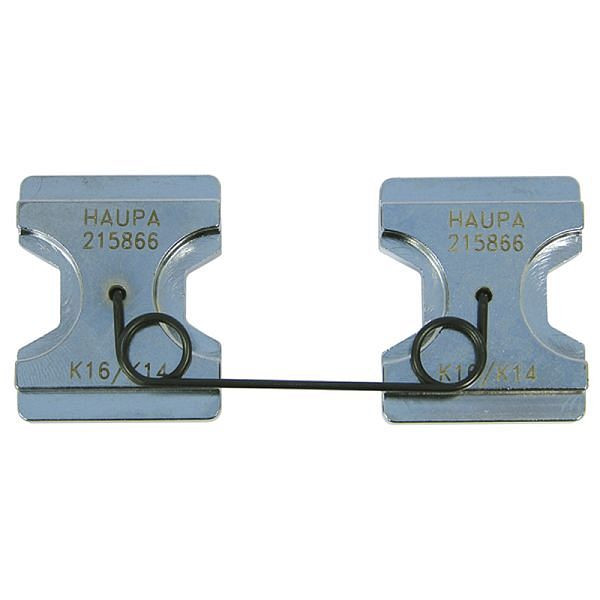 Haupa Presseinsatz Sechskant DIN Cu 10-16 mm² passend zu Presskopf 240-H6, 215862