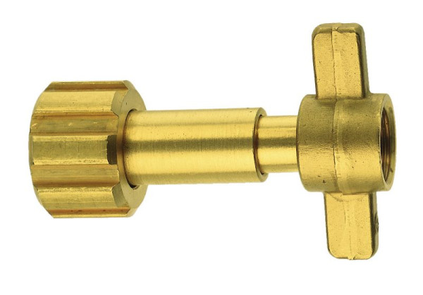 Rothenberger Propan-Umfüllstutzen, W21,8x1/14"L-3/8"L, 32207
