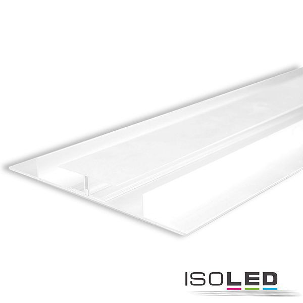 ISOLED LED Trockenbau-Leuchtenprofil Planar, weiß RAL 9010 200cm, 114110