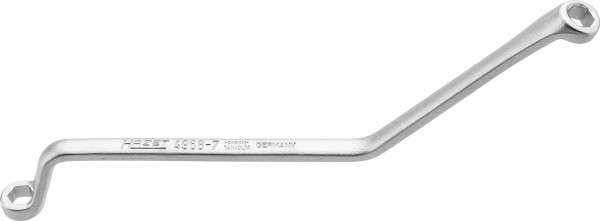 Hazet Bremsen Entlüftungsschlüssel, Außen-Sechskant Profil, 7 mm, 4968-7