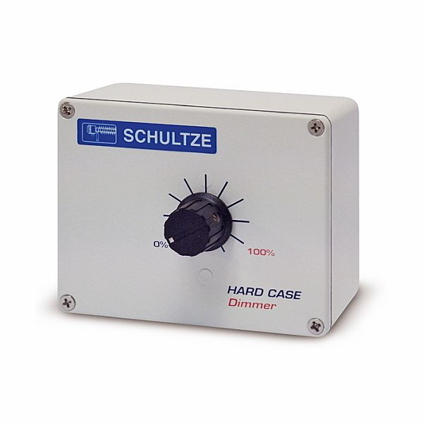 Schultze HWP-Dimmer für IR-Wärmestrahler bis 3000 W, 230 V 13 A, mit Ein-/Aus-Schalter, HWP-D