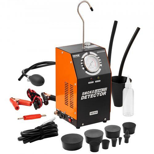 VEVOR Nebelmaschine Lecksucher EVAP Lecktester Eingebaute Luftpumpe 8L/min 12V, YWCLYLSDQBWLY0241V9