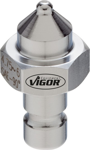VIGOR Druckstück 90° DIN / SAE, 4.75 - 6, V2558, 4047728025584