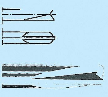 Pneutec Blechtrennmeißel mit Auflage, 6-kant 10,5 mm, 95 283
