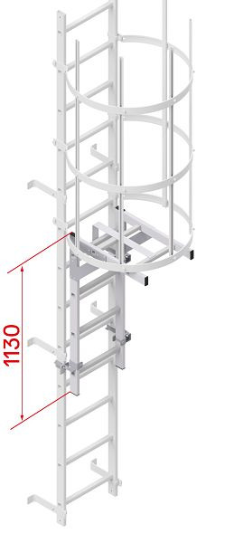 HYMER Zugangssperre, Aluminium, Links- oder rechtsöffnend, 0054770, 4019502353701