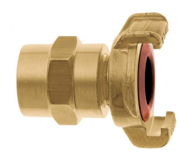 GEKA plus-Schlauchstück "XK", 1/2"-13mm MS mit Schlauchfassung DVGW, VE: 5 Stück, 01.1010