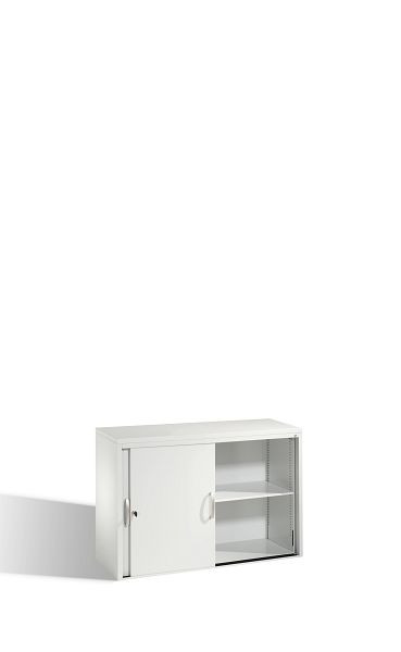 C+P Sideboard mit Schiebetüren Acurado, H720xB1000xT400mm, Farbe: Lichtgrau, Bügelgriff, 2 OH, 5725-00 S10019