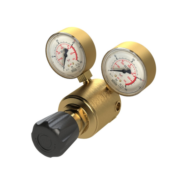 Riegler Leitungsdruckregler 300 bar, inklusive Manometer, G 1/4 IG, 1 - 200 bar, 148149