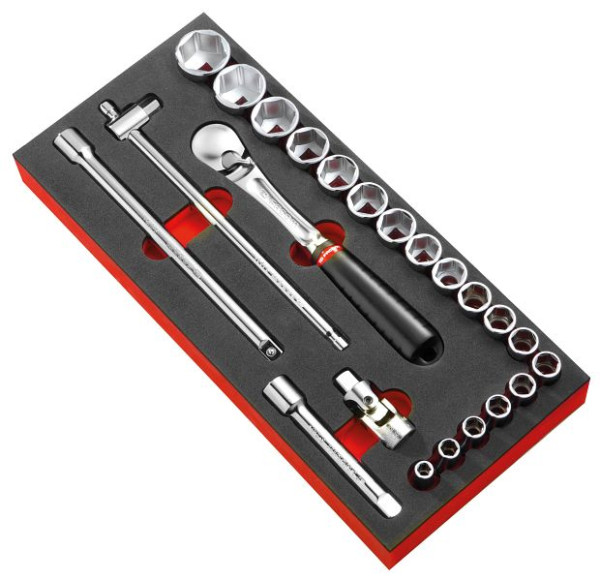 Facom Modul - Steckschlüssel-Set 1/2" 23-teilig, MODM.SL1