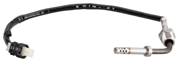 HELLA Sensor, Abgastemperatur, 2-polig, geschraubt, Kabel: 295mm, 6PT 010 376-131