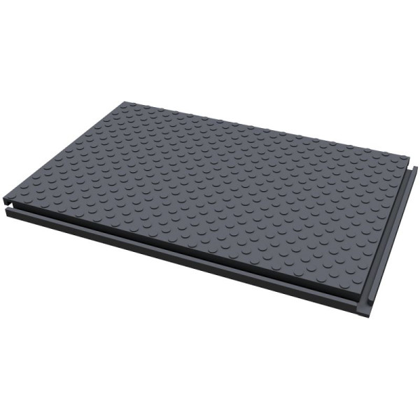 Stein HGS Bodenschutzplatte für Events, aus Gummi, 1200 x 800 mm, 36852