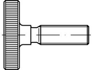 Rändelschrauben DIN 653 1.4305 M 8 x 35 rostfrei A 1 VE=S (10 Stück)