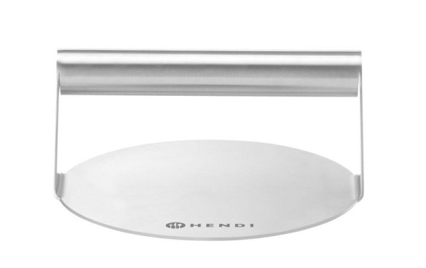 Hendi Smash Burger-Presse, Edelstahl 160x78 mm, 513132