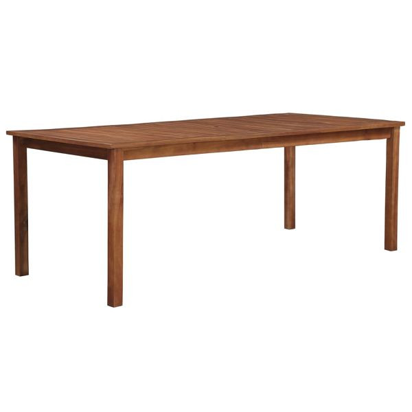 vidaXL Gartentisch 200x100x74 cm Akazie Massivholz, 44106