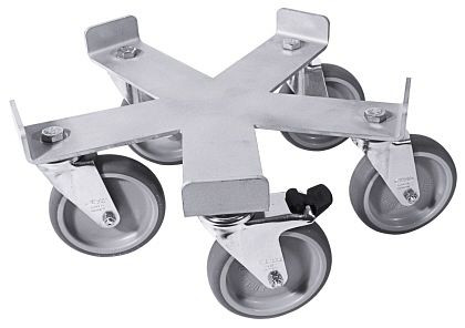 Contacto Rolli für Behälter 3008/100 Edelstahl, 5-armig, verzinkte, 3099/100