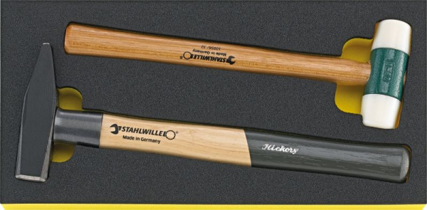 STAHLWILLE Hämmer-Satz in TCS-Einlage 2 Stück, 96838194