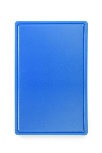 Hendi Schneidbretter HACCP Gastronorm 1/1, LxBxH: 530x325x15 mm, Blau, 826027