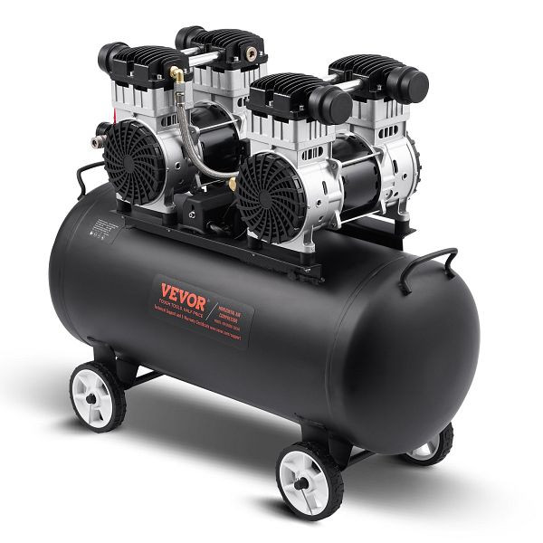 VEVOR Kompressor 75L Luftkompressor 125PSI Druckluft 2,65kW Flüsterkompressor, WYWSKYJ75L30L2754V2