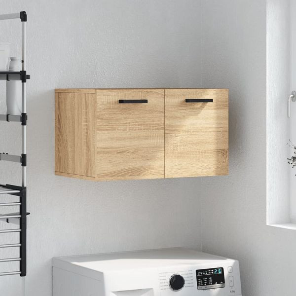 vidaXL Wandschrank Sonoma-Eiche 60x36,5x35 cm Holzwerkstoff, 830023