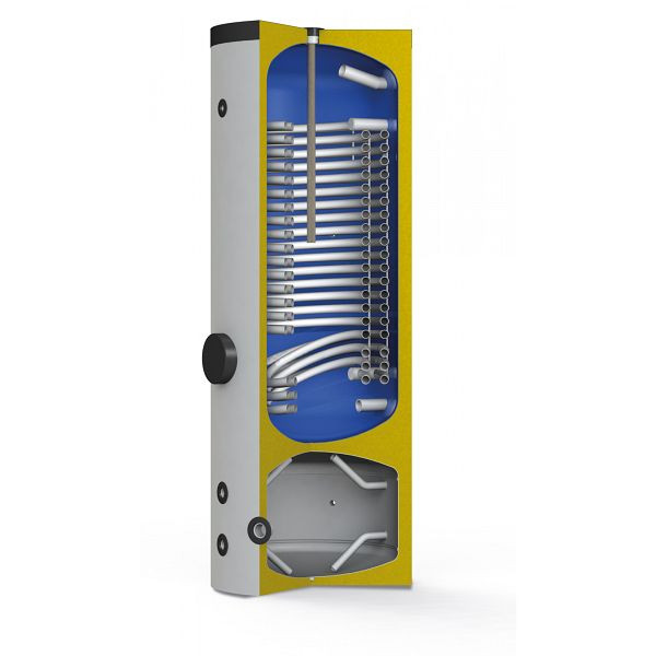 Solarbayer Wärmepumpen Doppelspeicher WP-Kombi 300/100, Kombispeicher (Trinkwasser-/Pufferspeicher), 100303100