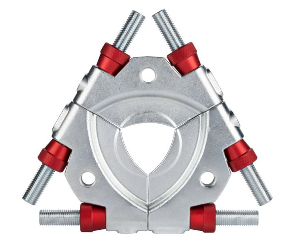 KUKKO Demontagevorrichtung TRI-PULL mit 3 Segmenten, Wellendurchmesser 50 mm - 160 mm, 35 mm nutzbarer Schneidentiefe, 13-3