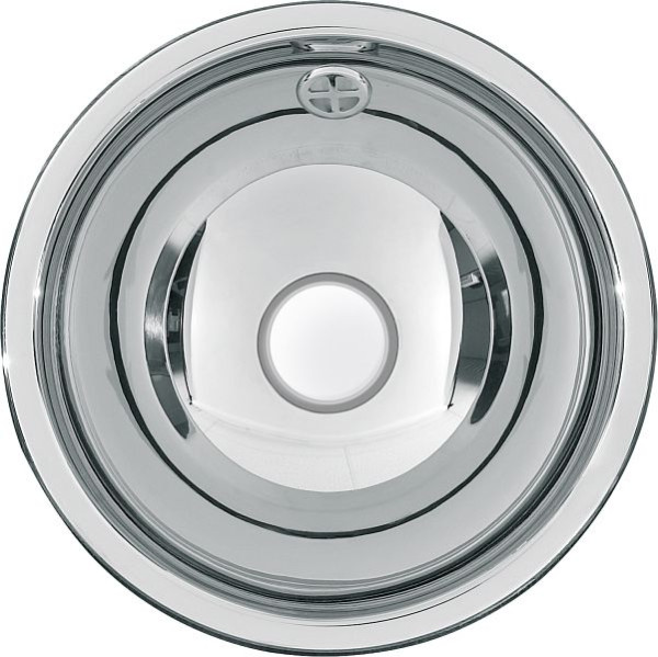 KWC Rundbecken, Rondo, Edelstahl, 294x125 mm, Überlauf, hochglanz, 2000056335