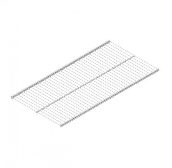 Element System TWIN DRAHTBODEN, 600x400 mm, WEISS, VE: 8 Stück, 10718-00015