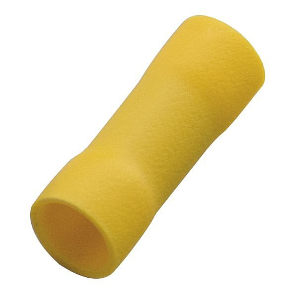 Haupa Parallelverbinder gelb PVC-isoliert 4,0-6,0, VE: 100 Stück, 260364