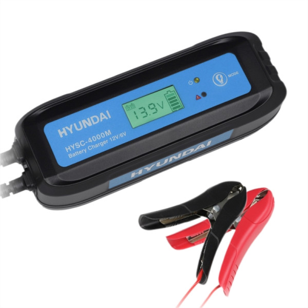 HYUNDAI Batterieladegerät, für 6V und 12V, HYSC-4000M
