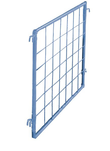 VARIOfit Palettenaufsatz Trenngitter, Abmessung: 750 x 400 mm, RAL 5012 lichtblau, zpa-080.055