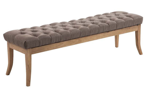 CLP Sitzbank Ramses Stoff antik-hell 150, taupe, 1520097124