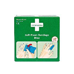 SÖHNGEN Cederroth Soft Foam Bandage Blue 4,5m, 1009710