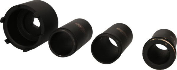 KS Tools Nutmuttern-Schlüssel-Satz mit 3 Führungsrohren für Mercedes, Ø 75 mm, 4-teilig, 460.5635