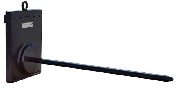 Durwen Teppichrollen-Tragdorn, Länge: 2000 mm, Durchmesser: 50 mm, TTD 50-2000