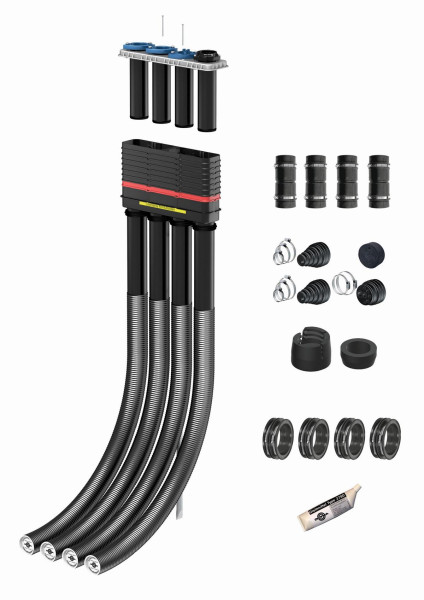 DOYMA Quadro-Secura Bauherrenpaket-Mehrsparte, All inclusive für Gebäude ohne Keller - 3 m + Conny, 275810109093