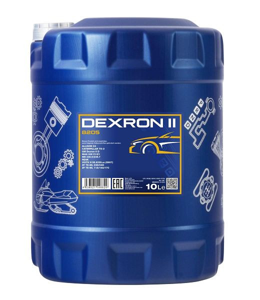 MANNOL Getriebeöl 8205 Automatic ATF Dexron II, VE: 10 l, MN8205-10