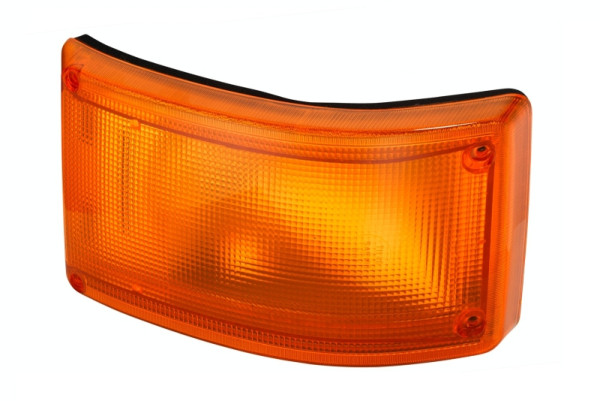 HELLA Blinkleuchte, Halogen, 12/24V, Einbau/Schraubanschluss, Lichtscheibenfarbe: gelb, Stecker: Flachstecker, rechts/links, 2BA 005 603-047