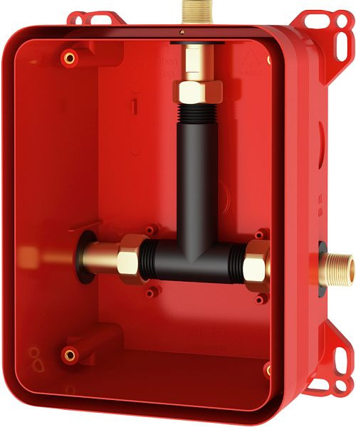 KWC Rohbauset, F3, Systembox für Einbaubatterie R3, duschen, Warm- und Kaltwasser, 2030036141