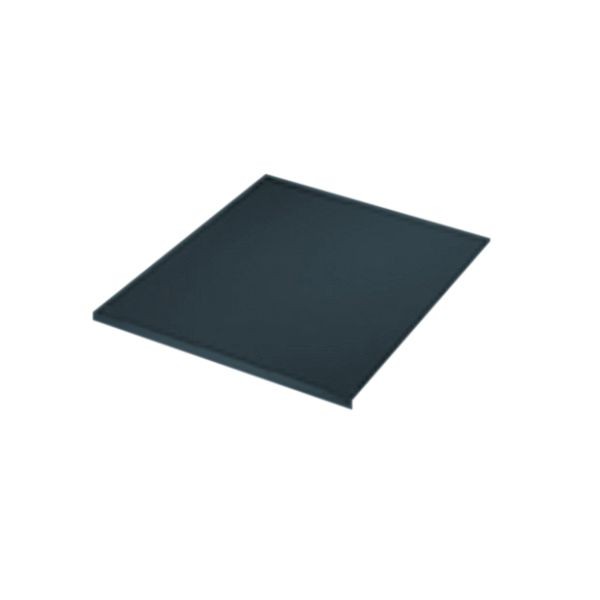 Manuflex Fester Einlegeboden für Leergehäuse mit Tür in Anthrazit RAL 7016, BxTxH = 460 x 574 x 17 mm, Anthrazit, ZB2181.7016