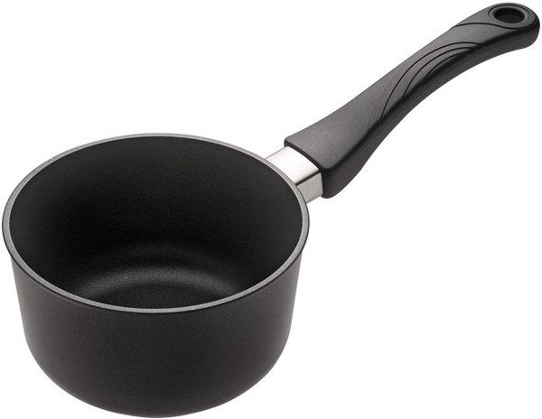 Eurolux Premium Saucentopf Squeezed Ø 16 cm, ca. 9,5 cm hoch, 1.5 L, mit ergonomisch geformten abnehmbaren Stiel, für alle Herdarten, EUS150-3-AB
