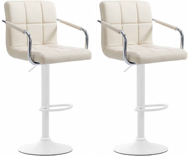 CLP Barhocker Lucy V2 weiß, creme, VE: 2 Stück, 315826