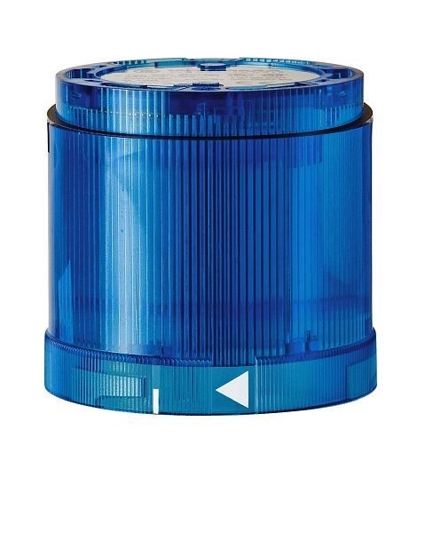 WERMA LED-Dauerlichtelement 24VAC/DC 66 x 70 mm BU- blau, 843.500.55