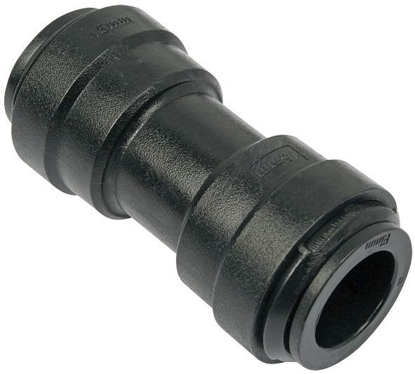 timmer BG-GV-15-KU, Gerader Verbinder, Rohr-AußenØ: 15 mm, VE: 10 Stück, 03070232