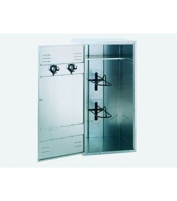 Growi Sattelschrank (HxTxB): 190 x 60 x 60 cm, Vorhangschloss, Sattelhalter, 10050070