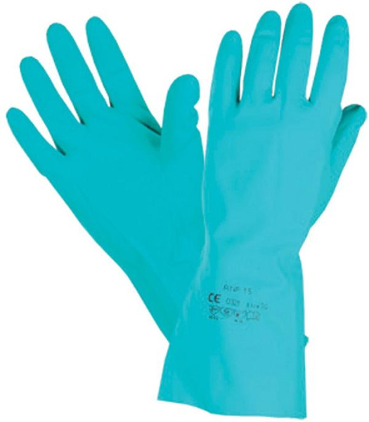 Hase Safety Nitril-Chemikalienschutz-Handschuhe CE CAT III, Größe: 9, VE: 12 Paar, 175000-9