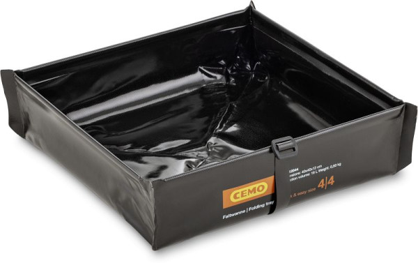 Cemo Faltwanne quick & easy 4/4, 19 l 40 x 40 x 12 cm, PVC sc, 12044