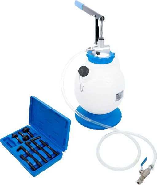 BGS Getriebeöl-Befüllgerät mit Handpumpe, mit 8 Adaptern, 7 l, 9992