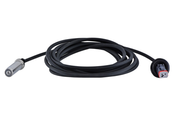 HELLA Sensor, Raddrehzahl, 2-polig, Vorderachse/Hinterachse, Kabel: 4250mm, 6PU 230 048-401